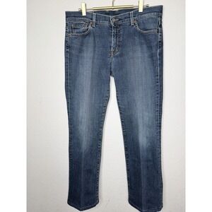 Lucky Brand Sundown Jeans Womens 10/30 Blue Denim Strait Med Wash USA